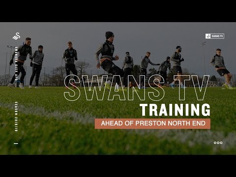 Training ahead of Preston Video
