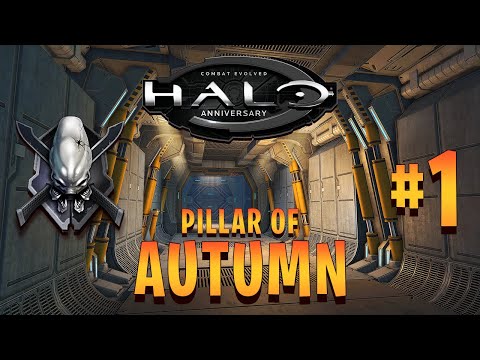 Halo: CE Anniversary | Legendary Walkthrough | The Pillar of Autumn [Mission 1] | NO DEATHS