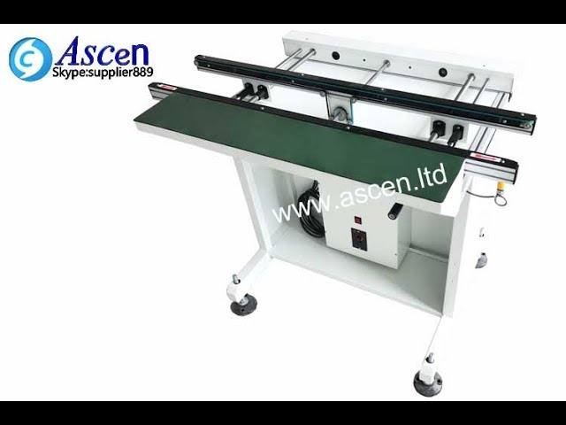 1M PCB transfer conveyor PCB inspection station for manual assembly on SMD production line