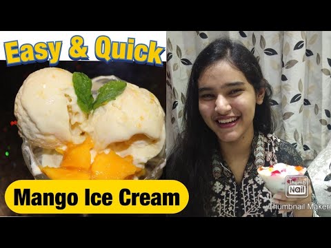Mango Ice-cream Recipe