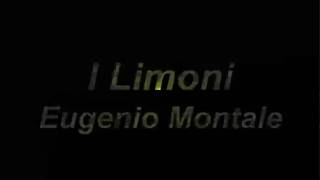 I limoni di Eugenio Montale