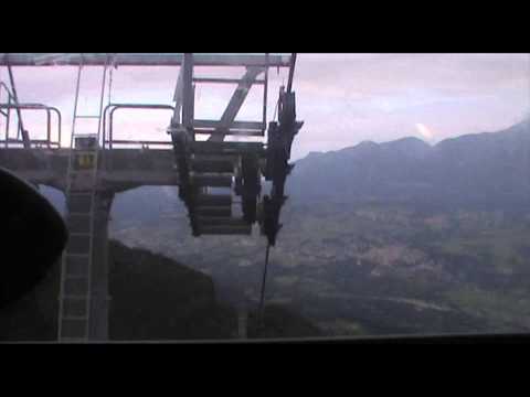 Funivia del Cermis oggi - discesa dal Cermis a Fondovalle