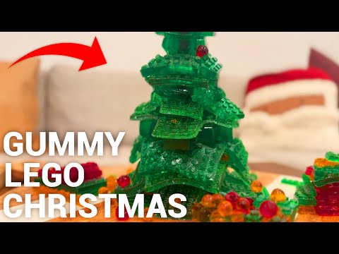 Make Christmas Lego Gummy Candy