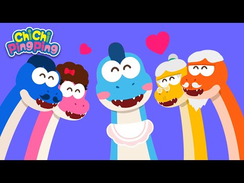 Brachio’s Family | nursery rhymes | for kids | kids songs | Dinosaur songs