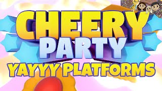 Cheery Party Gameplay #1 [Demo] : YAYYY PLATFORMS | 3 Player