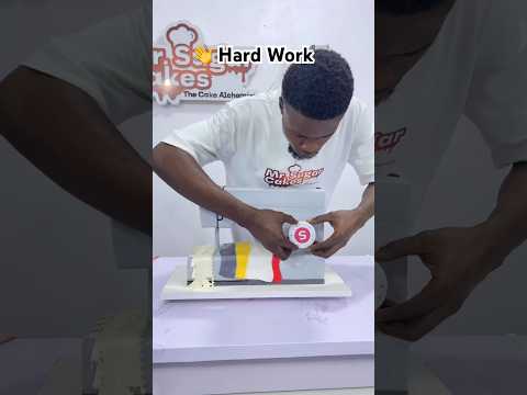 🎂 Making this Singer Machine Cake🧁 !! #cake #cakedecorating #shorts #mohsinfashionhub