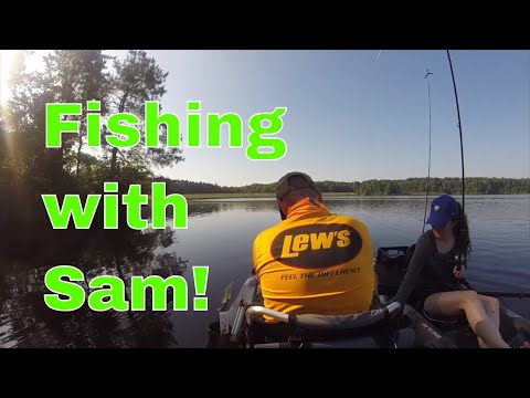 Fishing with Sam!