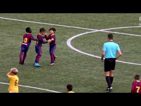 U8 Fc Barcelona vs Aqua Hotel fc