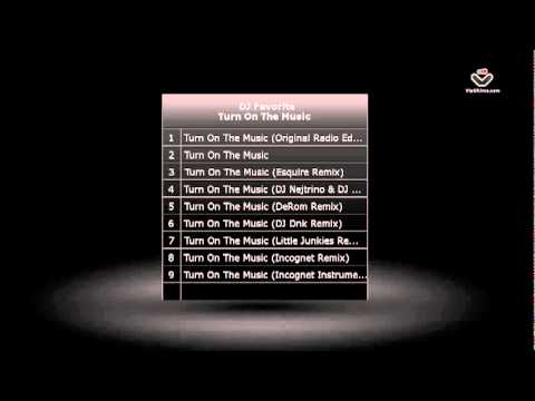 DJ Favorite feat. Paula PCay - Turn On The Music (Fashion Music Records)