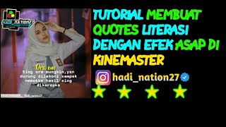 Download lagu Cara Membuat Quotes Literasi Keren Efek Asap Di Kinemaster | TERBARU | 2020 | TERBARU 2020 mp3