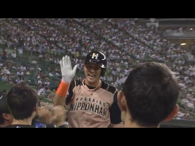 【6回表】元気印の一発!! ファイターズ・杉谷の今季初ホームラン!! 2018/5/25 L-F