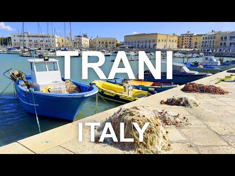 Trani, Puglia, Italy - Harbor and Old City Walk