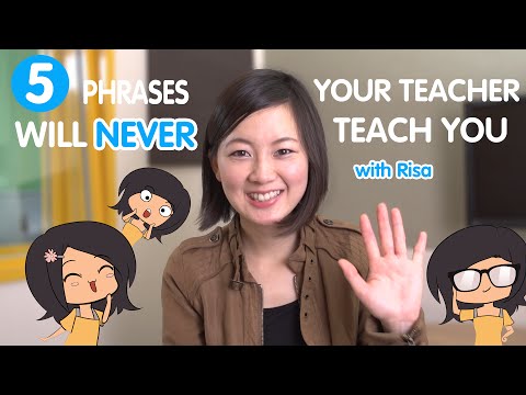 Learn the 5 Japanese Phrases your teacher will never tell you