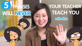 Learn the 5 Japanese Phrases your teacher will nev