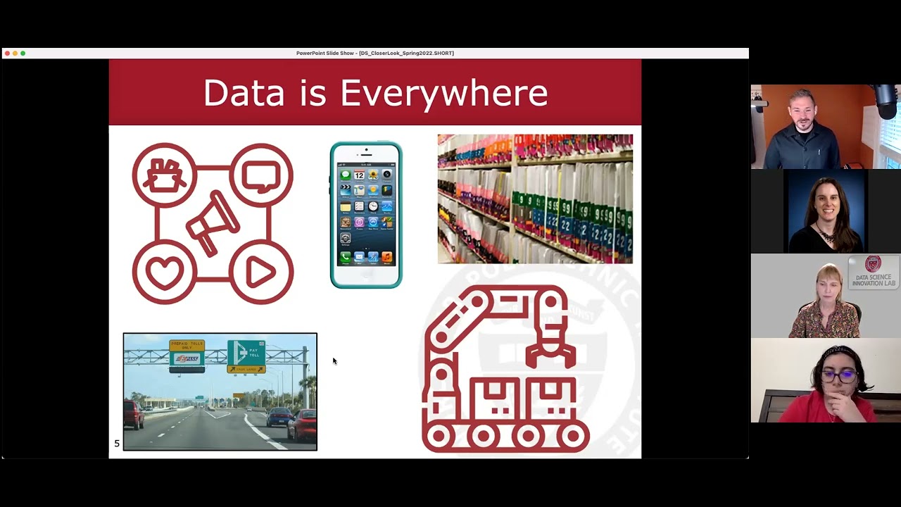 WPI Data Science Accepted Student Info Session