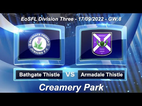 Division 3 - Game Week 8: Bathgate Thistle v Armadale Thistle - Highlights