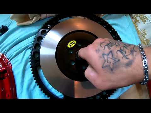 500hp build Ebay XTD Stage 4 Clutch & 8LBS Flywheel install into 500hp d16 civic Vitara Turbo build