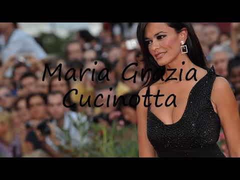 How to Pronounce Maria Grazia Cucinotta?