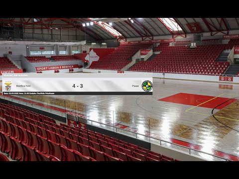 2ªFase - Jornada 3 - SLBenfica vs PSAAC