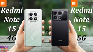 Redmi Note 15 4g vs Redmi Note 15 5g Which One REALLY Wins?