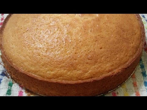 Bizcochuelo casero (para merendar)-(en vivo)