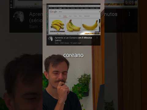 Dá pra aprender Coreano em só 5 Minutos?