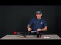 SEFIS M22U single left-sided folding mobile swing arm rear paddock stand WITHOUT adapter