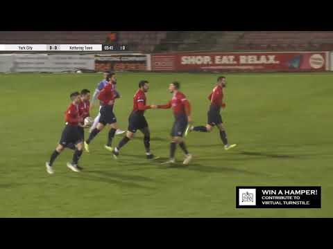 York City 2-0 Kettering Town | Match Highlights | 2020/21