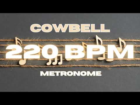 220 BPM - Cowbell Metronome