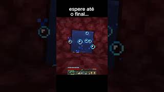 Esse truque de ouro com Piglins deveria ser banido #minecraft #shorts #farm