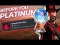 RDR2 Platinum Trophy Tips To Avoid Getting LUMBAGO