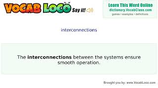 Video thumbnail for interconnections