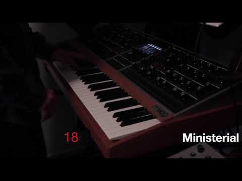 Moog One 16v Patch Demo