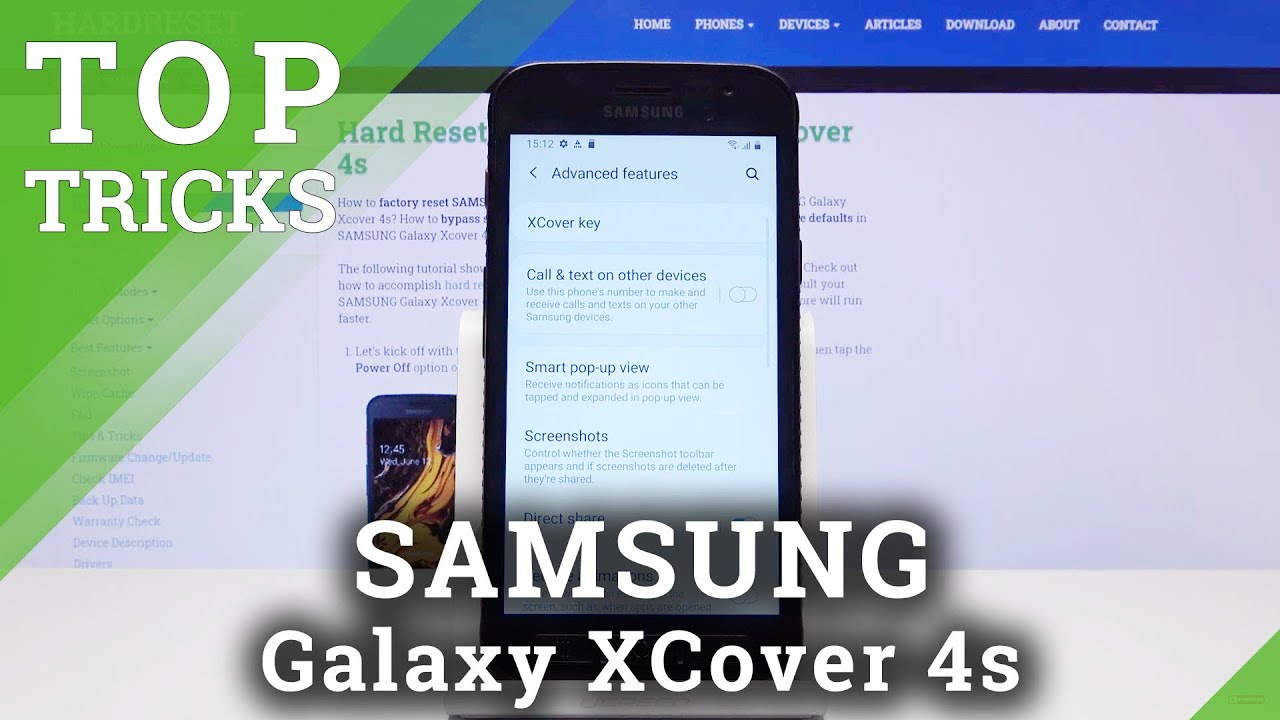 Top Tricks on SAMSUNG Galaxy Xcover 4s – Hidden Features