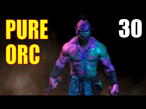 Skyrim HARDCORE PURE ORC BUILD Walkthrough - Part 30, War in Raven Rock (Double Power Skill Books!)