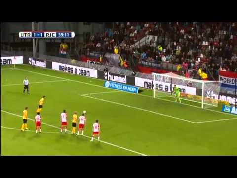Roda JC Kerkrade vs FC Utrecht, 28 septembre 2013, Eredivisie néerlandaise ; Filip Kurto