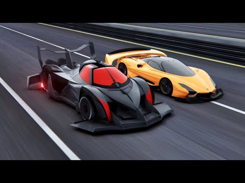 Devel Sixteen GTR-S vs SSC Tuatara GTR Concept at Special Stage Route X