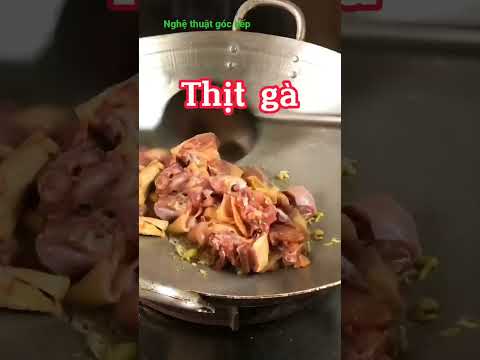 Cách làm gà rang gừng ngon#nghệthuậtgócbếp