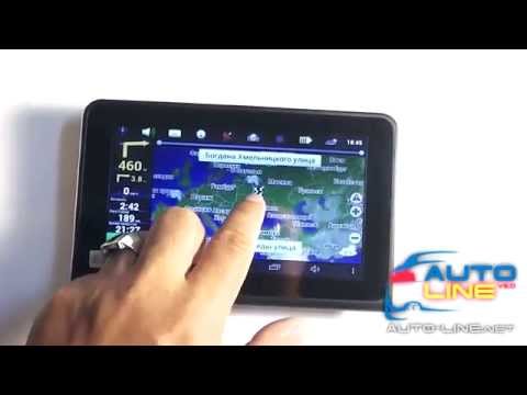 GPS навигатор со встроенным радар-детектором и видеорегистратором Azimuth M703 - фото 1 - id-p1993883185