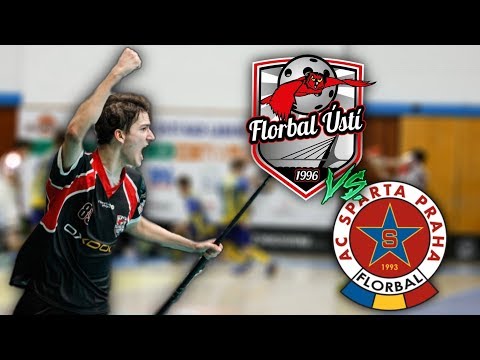 Highlights Tipsport Superligy: Florbal Ústí - ACEMA Sparta Praha 4:5p
