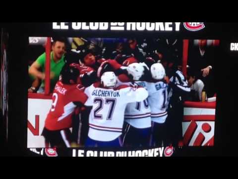 Montreal Canadiens 1st Intermission Intro (03/26/16 vs NYR)