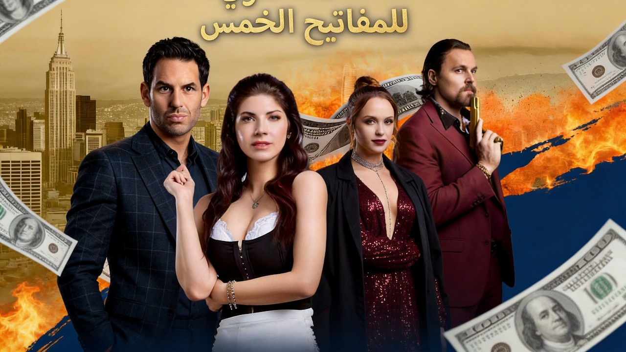 ماراثون مشاهدة مسلسل [القائد السري للمفاتيح الخمس] !#reelshorts