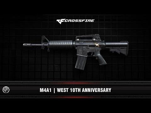 CF - Testing M4A1 WEST 10TH ANNIVERSARY for the first time - GamePlay