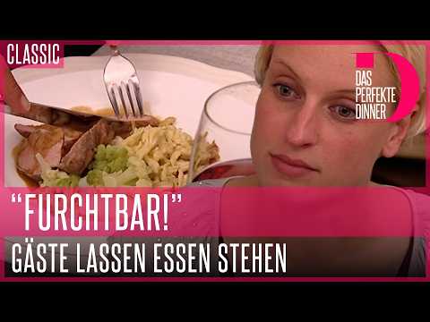 Kalt & eklig? 😖 Christinas Dinner sorgt für lange Gesichter! | Das perfekte Dinner