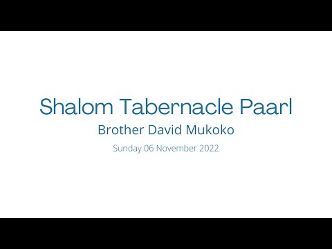 2022-1106AM - Brother David Mukoko - Father I Sanctify Myself