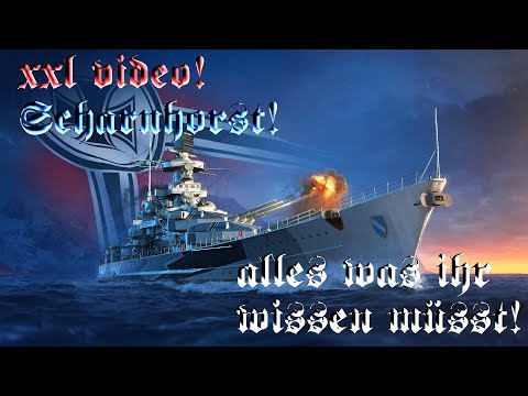 World of Warships Legends - SCHARNHORST - Tier 6 - Alles was ihr wissen müsst! [gameplay/ deutsch]