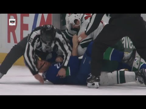 Yakov Trenin Lands One While Derek Forbort Is Down