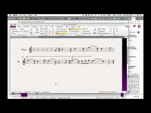 Flute Saw Three Ships