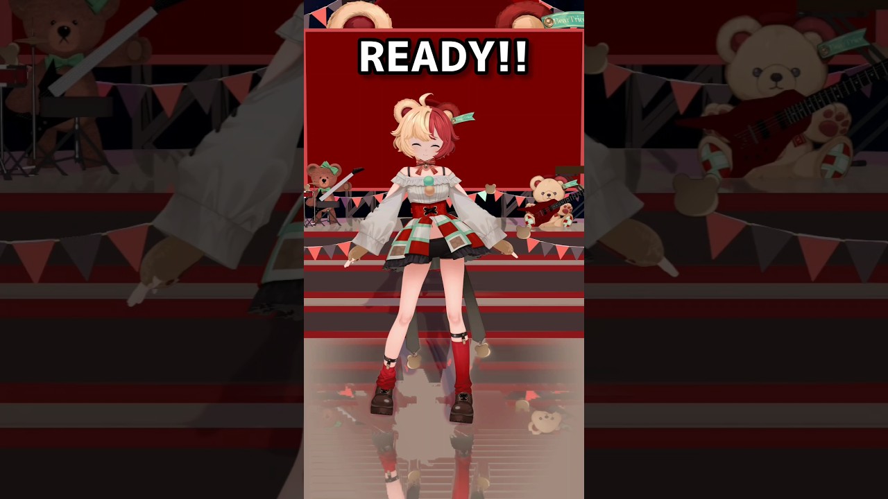 【#踊ってみた】「READY!! / 765PRO ALLSTARS」【 #熊乃ベアトリーチェ #vtuber #mewlive 】