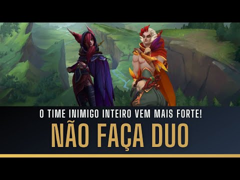 NÃO FAÇA DUO! AGORA, JOGAR LOL SÓ VALE A PENA SE FOR SOZINHO MESMO